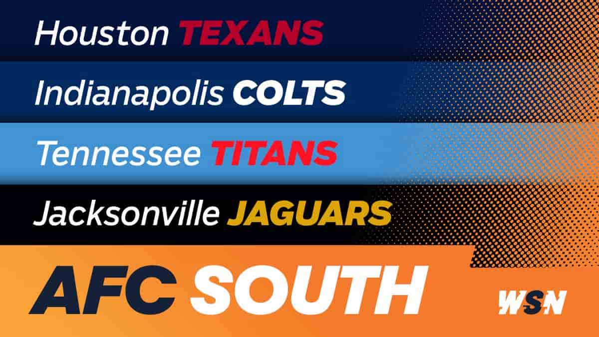 AFC South Division Winners: Are the Jags Set for an Easy Division Title?
