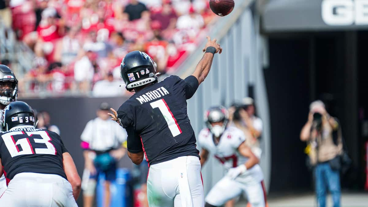 Marcus Mariota and Falcons start NFL's week 10 in prime-time game against  the Panthers on Thursday