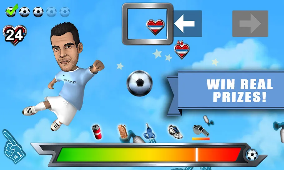 Powershot Challenge football app