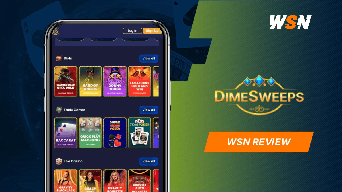 DimeSweeps Casino No Deposit Bonus & Review 2026