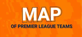 Map Of Premier League Teams