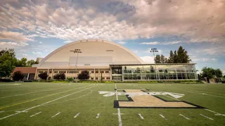 NCAAF College Football Stadium Kibbie Dome Idaho