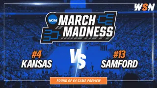 March Madness 2024 Kansas vs. Samford