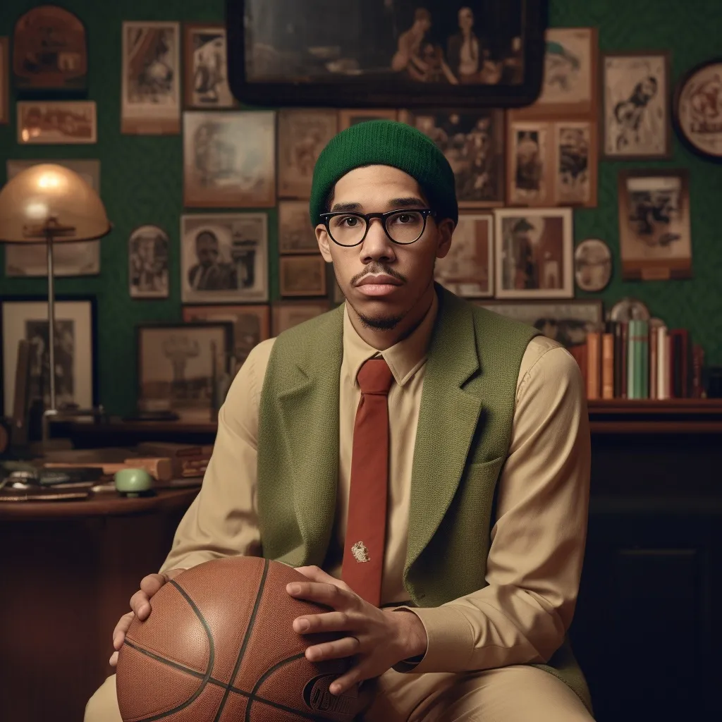 Jayson Tatum starring in a Wes Anderson movie