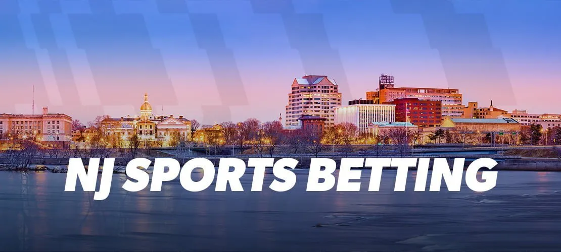 Skyline of Trenton, New Jersey, the first US state to regulate online sports betting