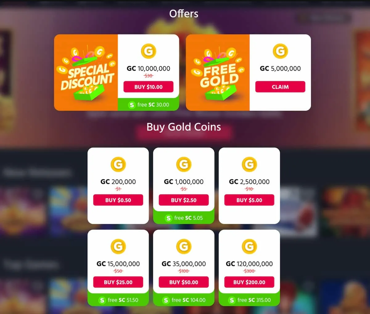 Chumba Casino review GC offers