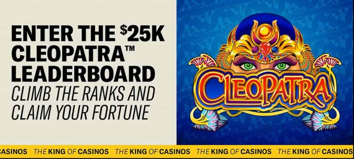 BetMGM Cleopatra Slot Promo