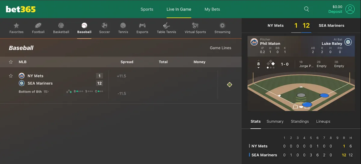 bet365 Review Match Live