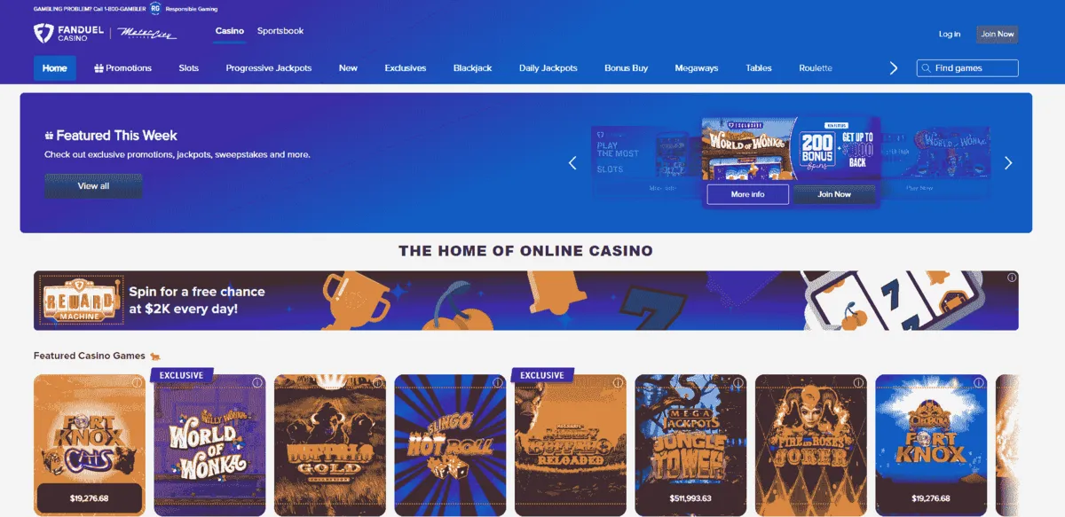 Best Online Casinos FanDuel Casino