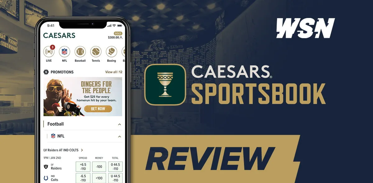 Caesars Sportsbook Review: Where Is Caesars Legal Online?