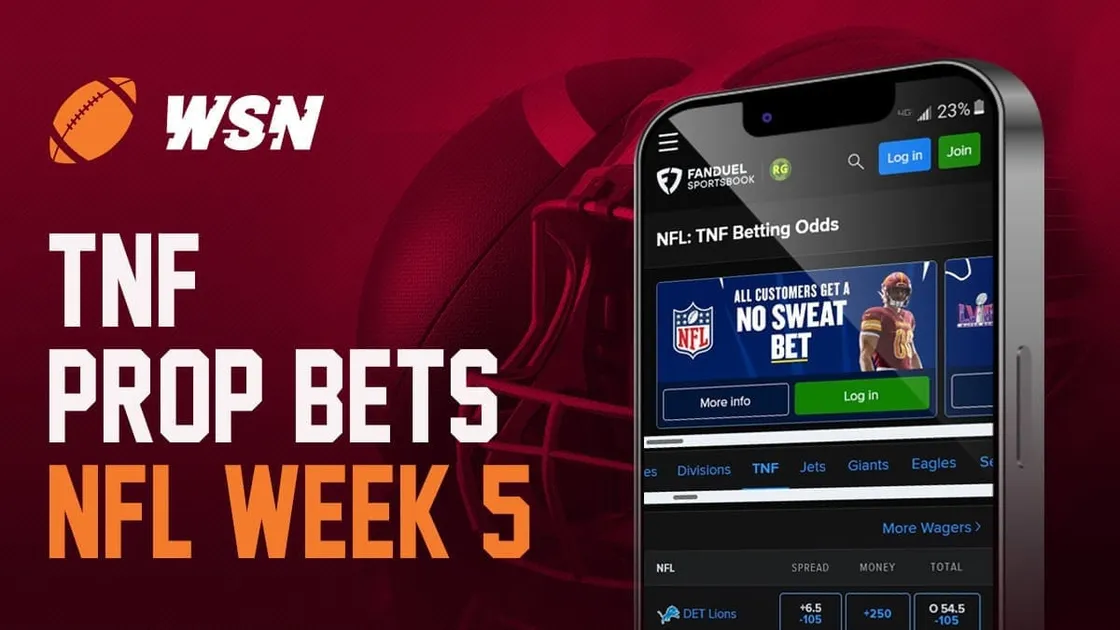 Best TNF Prop Bets Tonight Week 5