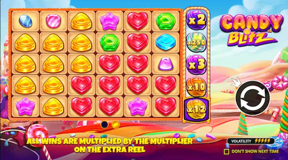 Candy Blitz Slots Game at Punt.com