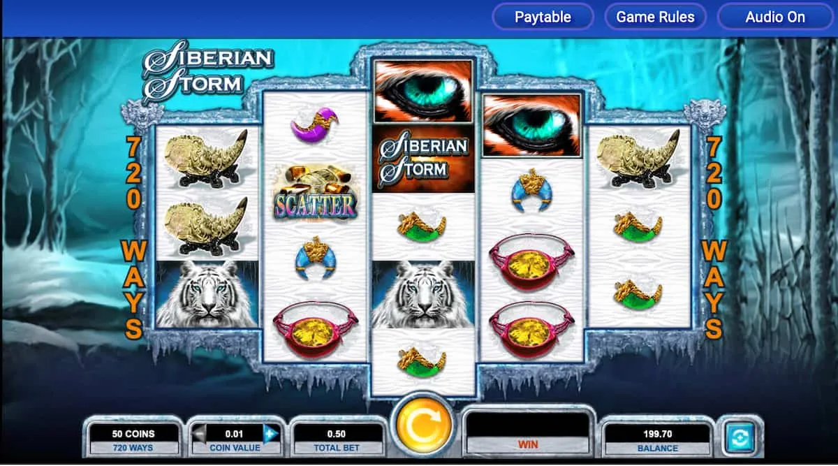 Siberian Storm IGT Casinos