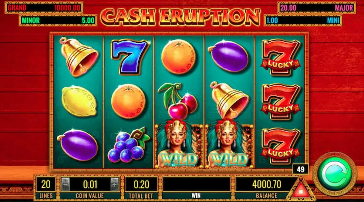 Cash Eruption IGT Casinos