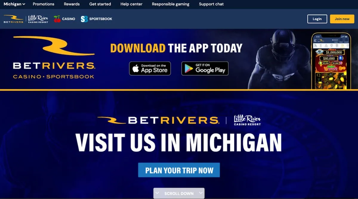 BetRivers Promo Michigan