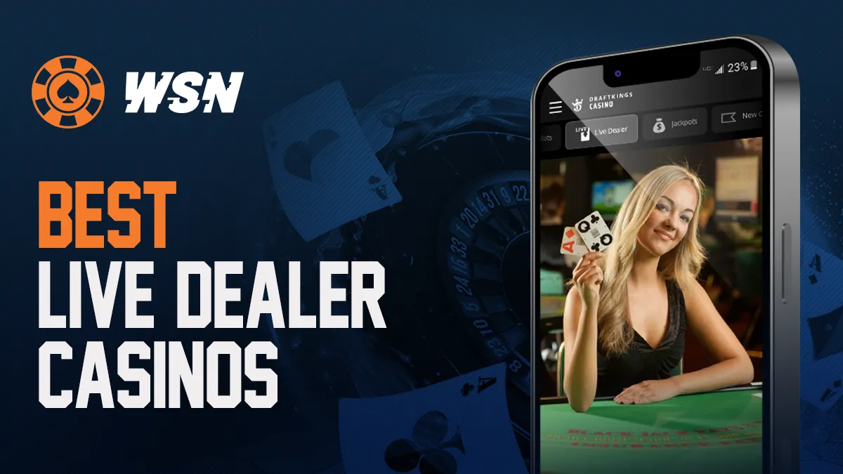 Best live dealer casinos feature image