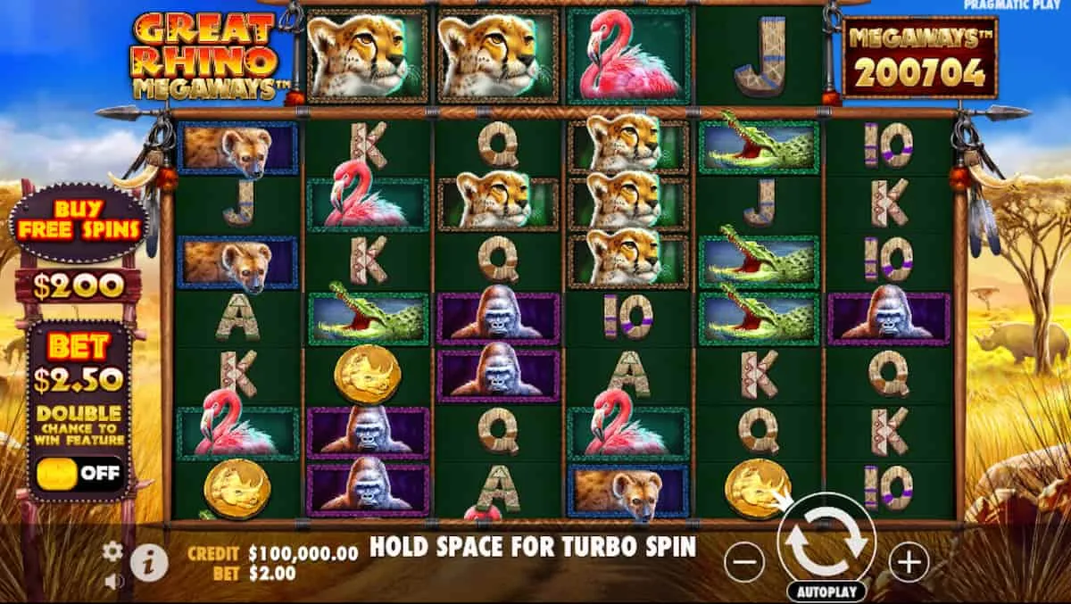 Best Pragmatic Play Casinos Rhino Megaways