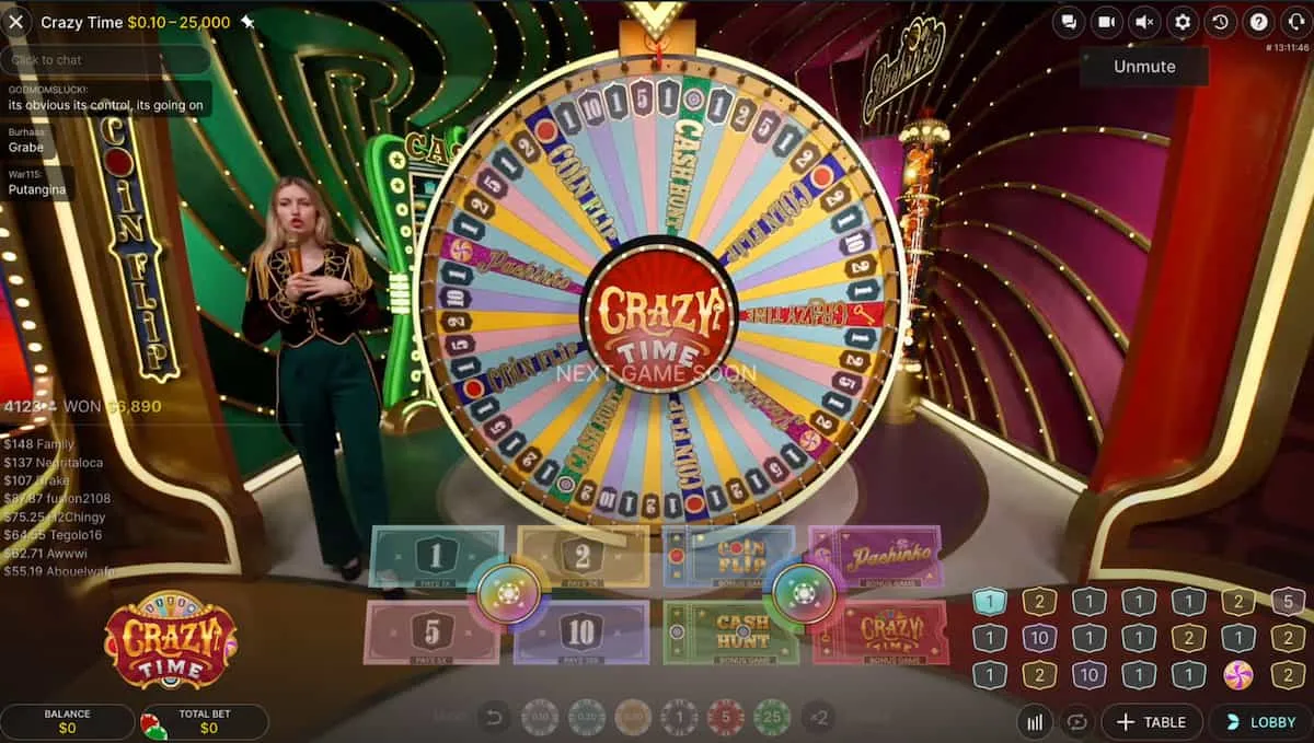Crazy Time Evolution Casino