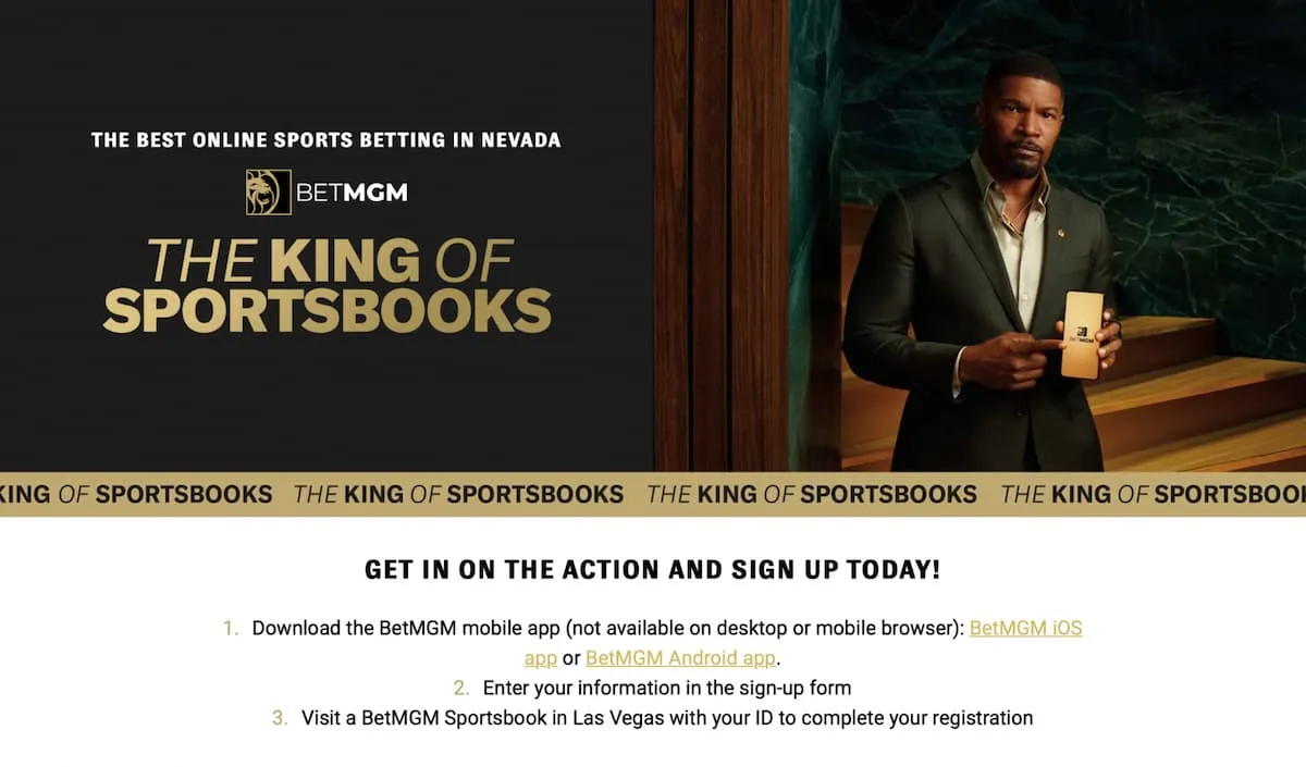 BetMGM Sportsbook Nevada