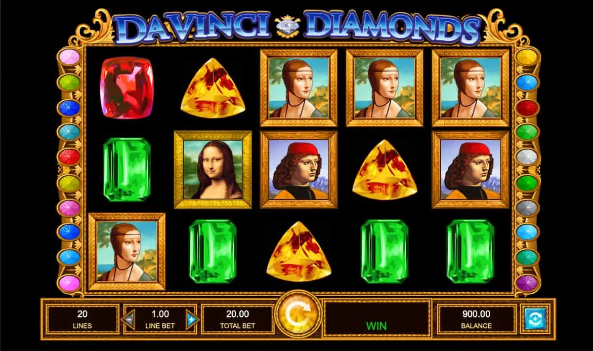 Da Vinci Diamonds IGT Casinos
