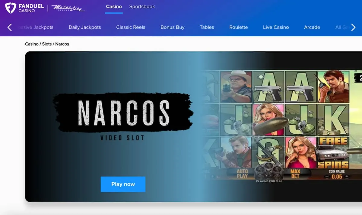 Narcos FanDuel Promo