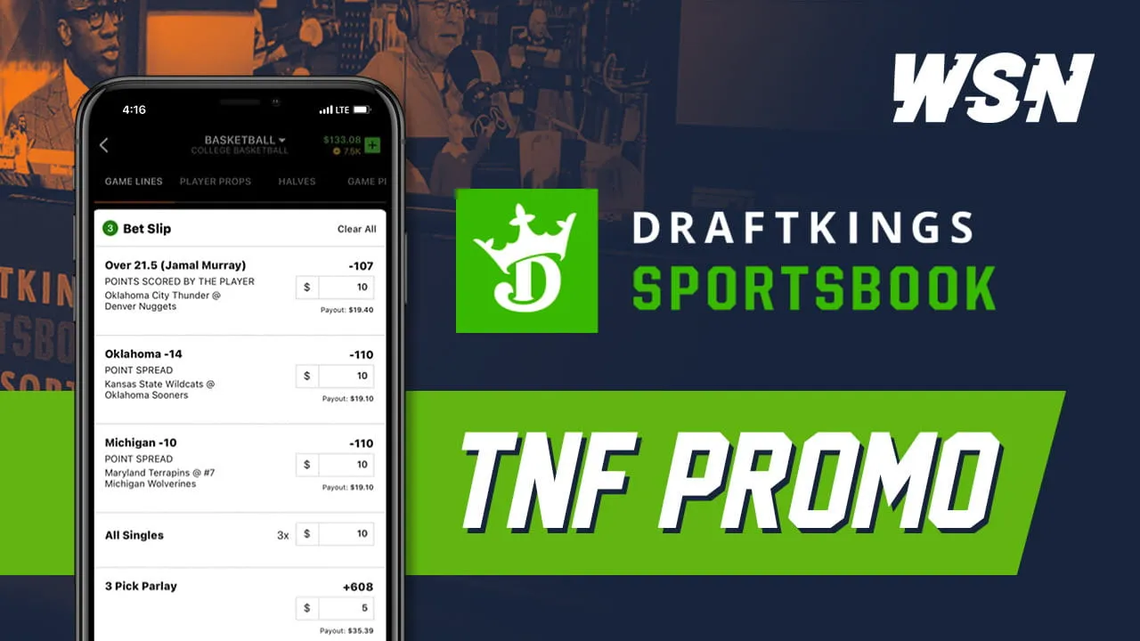 DraftKings Thursday Night Football Promo