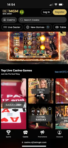 BetMGM Mobile Casino