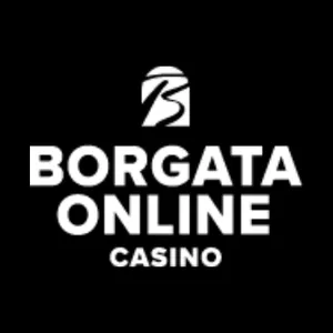 Logo image for  borgata rebrand logos borgata logo   casino stacked   white logo