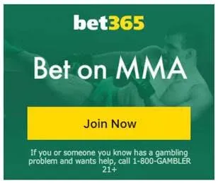 bet365 Bet on UFC