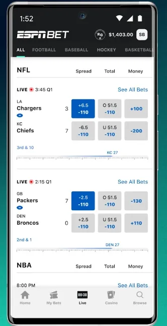 ESPN Bet App