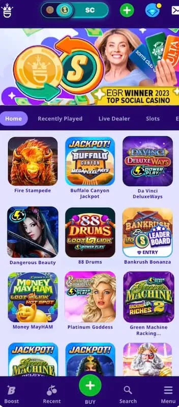High 5 Casino mobile user experience