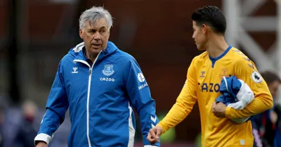 James Rodriguez and Carlo Ancelotti Make Everton Fans Dream of European Soccer