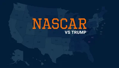 NASCAR vs Trump - Who Stands to Lose More? [Map]