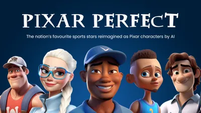 The Most Popular Sports Personalities Reimagined As Pixar Characters