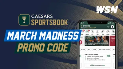 Caesars March Madness Promo Code WSNBG1 - Bet 1$ and Get $150 in Bonus Bets for Mount St. Mary’s vs American