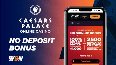 Best No Deposit Bonus Casino Today: Caesars Palace Online Casino Gives You $10 Free + $1,000 Match