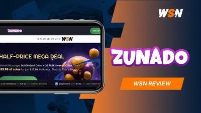 Zunado Casino Review 2026 - Free Galaxy Wheel + 10SC + 10K GC