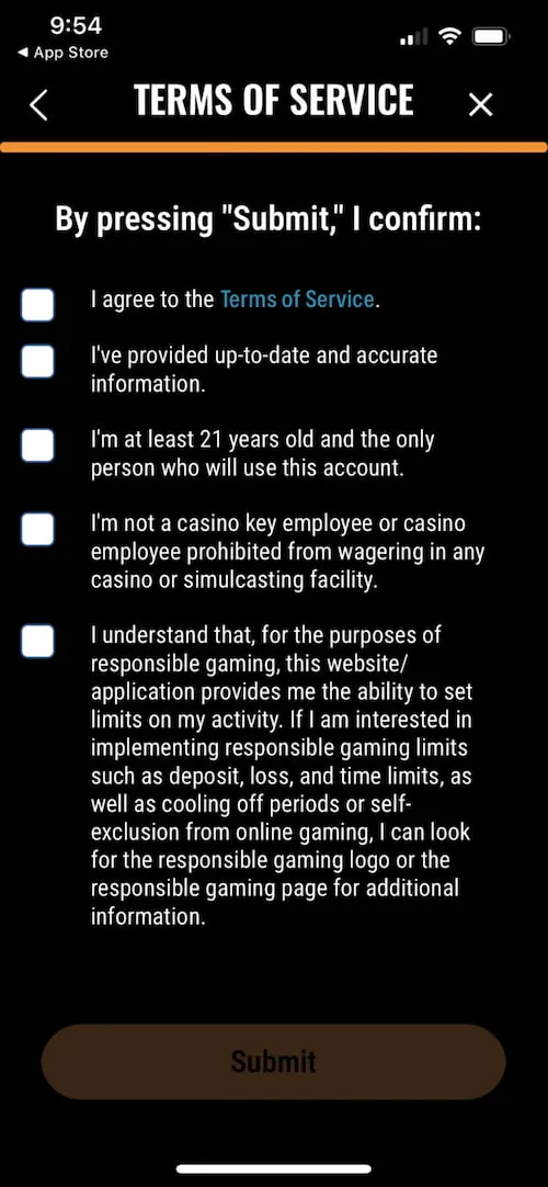 Caesars Palace Online Casino Terms of Service