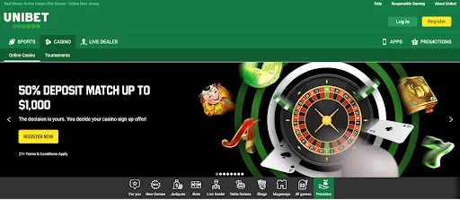 Best New Online Casinos Unibet