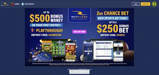 BetRivers Online Casino Welcome Offer