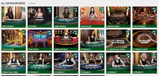 Live Dealer Casino Unibet Casino