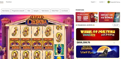 Caesars Palace Online Casino Live Dealer