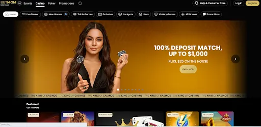 Best New Online Casinos BetMGM