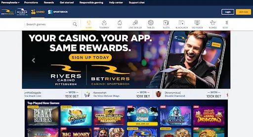 BetRivers Online Casino Bonus