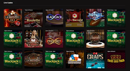 Live Dealer Casino PlayStar Casino