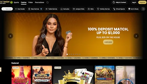 BetMGM Casino Welcome Bonus