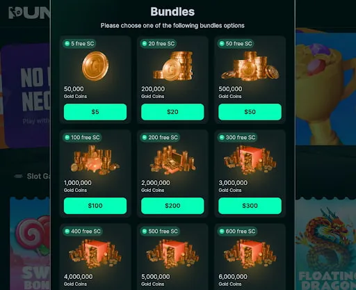 Punt.com Bundle Packages