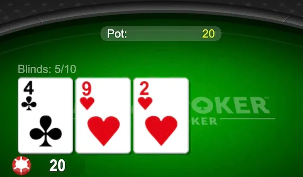 Global Poker poker interface