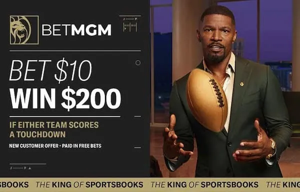 NFL BetMGM Offer