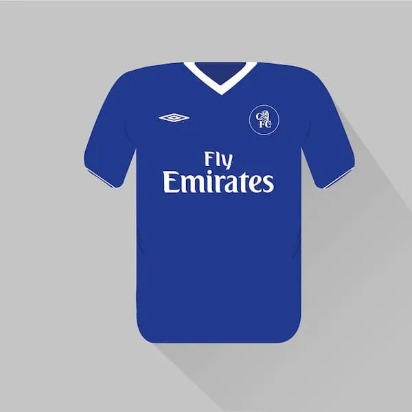 Chelsea home jersey 2002-03